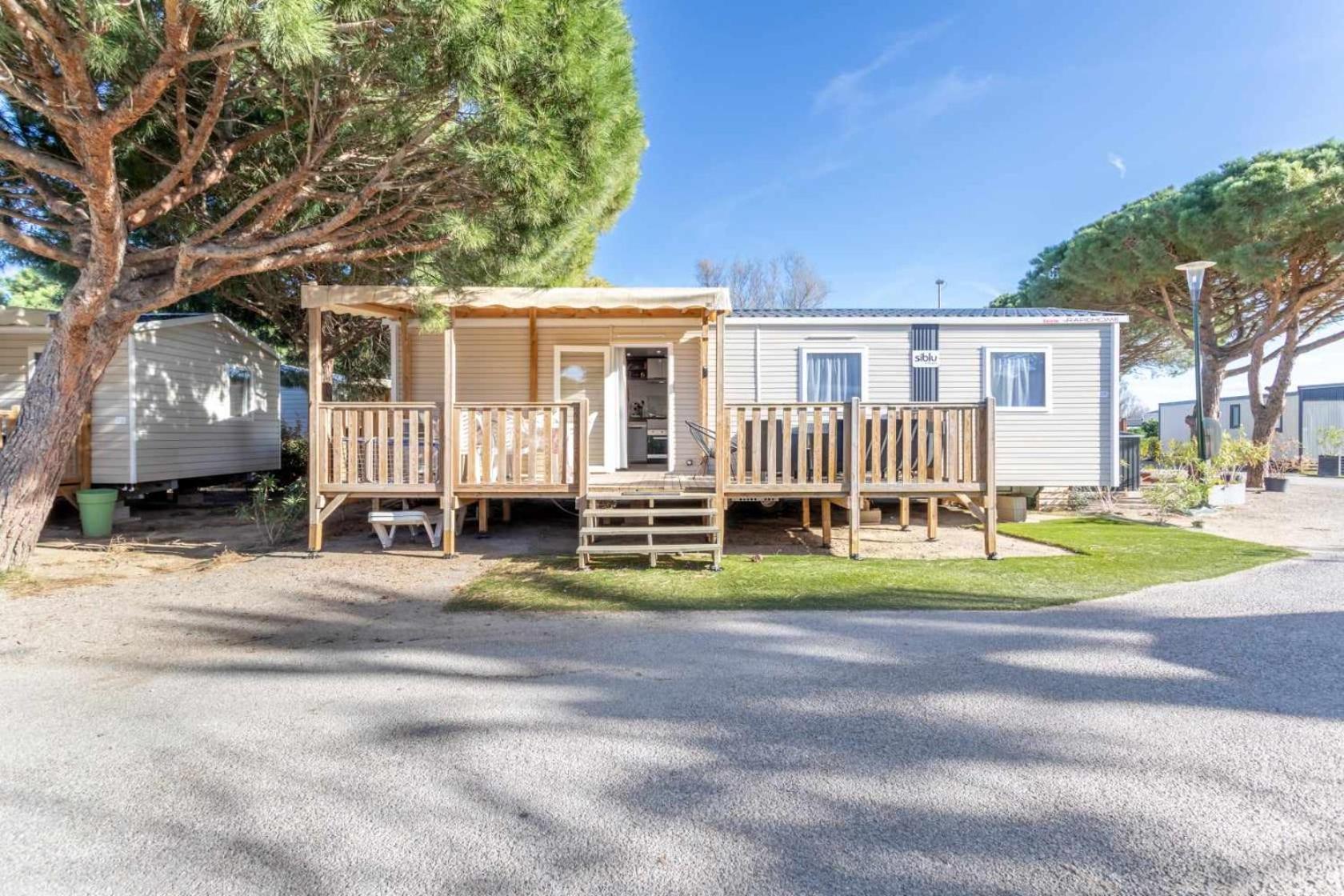 Mobilhome Soleia Neuf 2023 Mar Estang Siblu Village Canet-En-Roussillon Exteriör bild