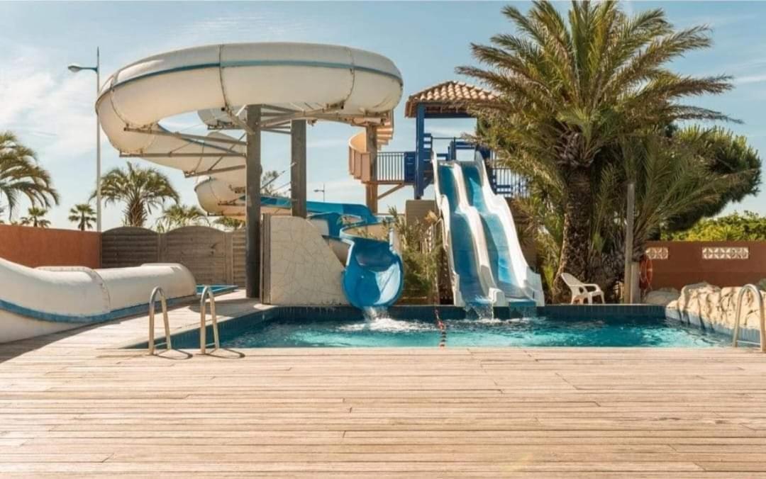 Mobilhome Soleia Neuf 2023 Mar Estang Siblu Village Canet-En-Roussillon Exteriör bild