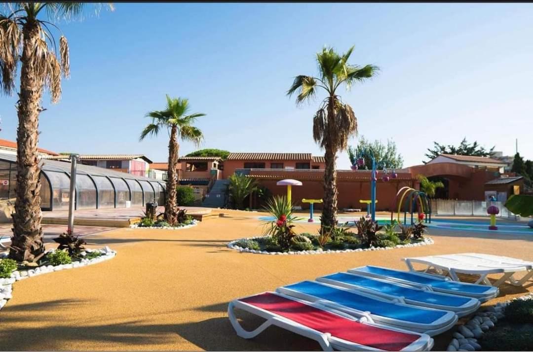Mobilhome Soleia Neuf 2023 Mar Estang Siblu Village Canet-En-Roussillon Exteriör bild